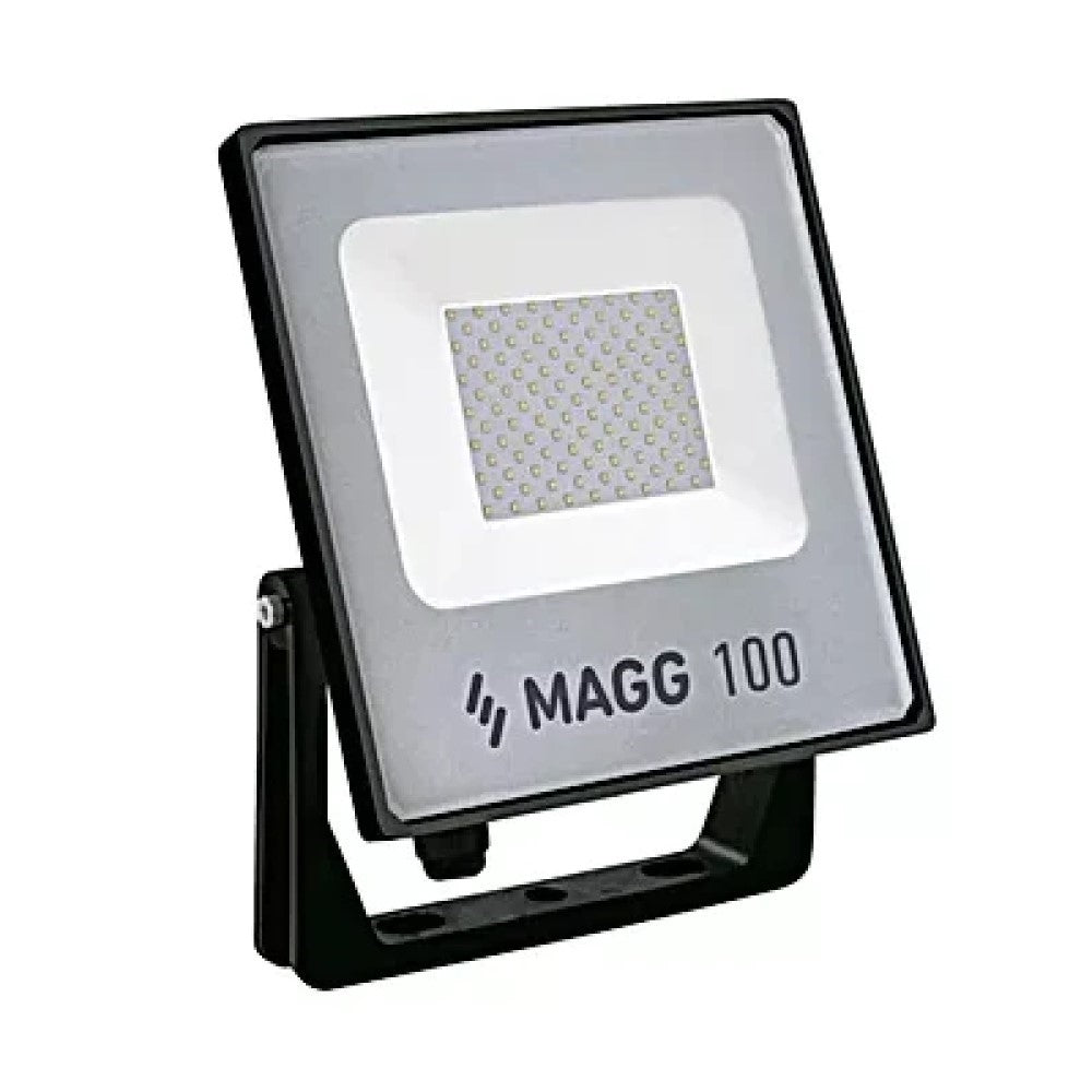 PROYECTOR SEC 100W 6000K 100-305V NEGRO MAGG