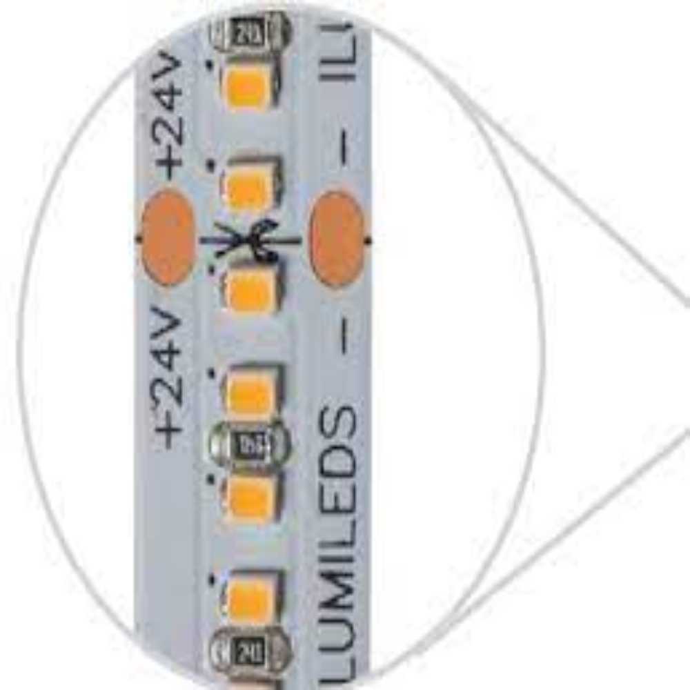TIRA EXTRAPLANA LED 2216 2700K 5MT 240 LEDS POR METRO 19.2 W POR METRO 120 CON AUTOADHESIVO 3M CRI90 DOBLE CARA 24V IP20 ILUMILEDS ***REQUIERE FUENTE TIPO CP O FP***