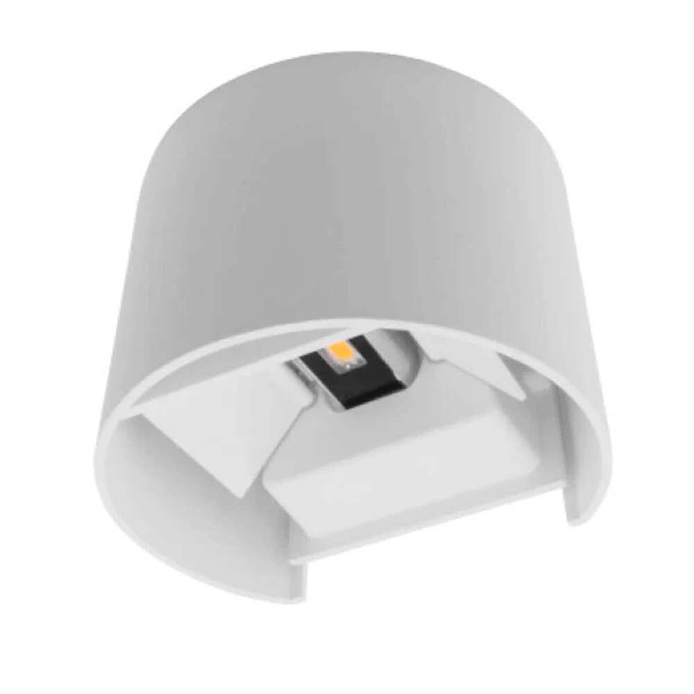 LUMINARIO DE PARED SOBREPONER LED BLANCO ANGULO AUTOAJUSTABLE 6W BLANCO CALIDO 85-265V IP65 ILUMILEDS