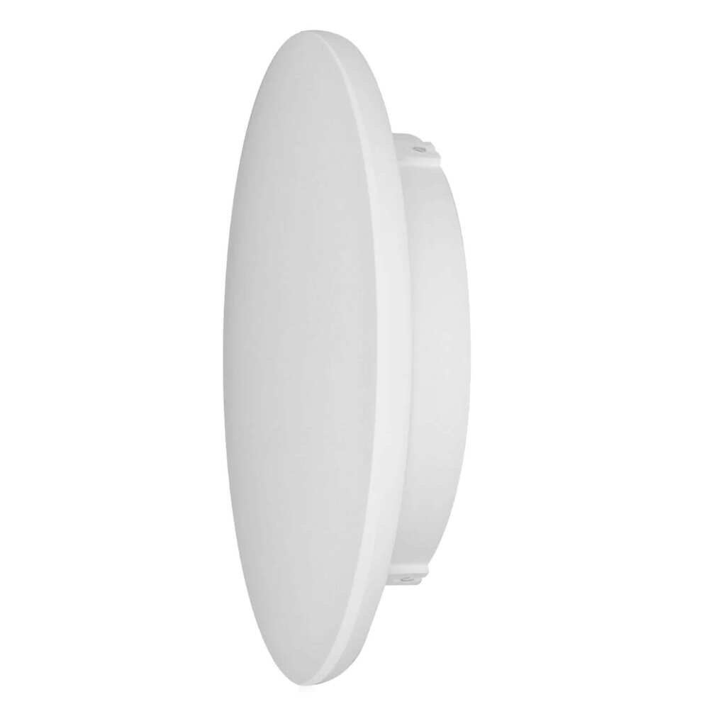 LUMINARIO DE PARED SOBREPONER REDONDO LED BLANCO 6W BLANCO CALIDO SALIDA TRASERA 100-240V IP65 ILUMILEDS