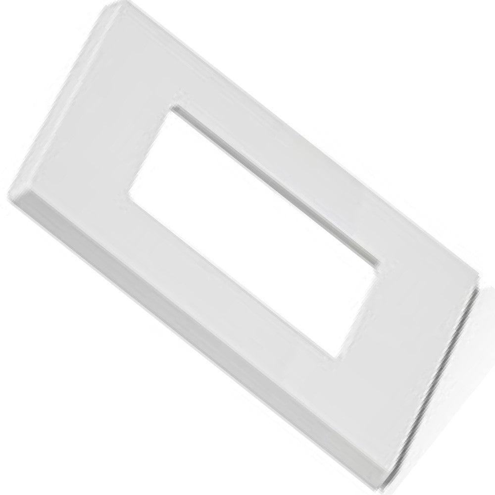 PLACA DECORA PLUS 1 UNIDAD BLANCO 80301-0SW LEVITON