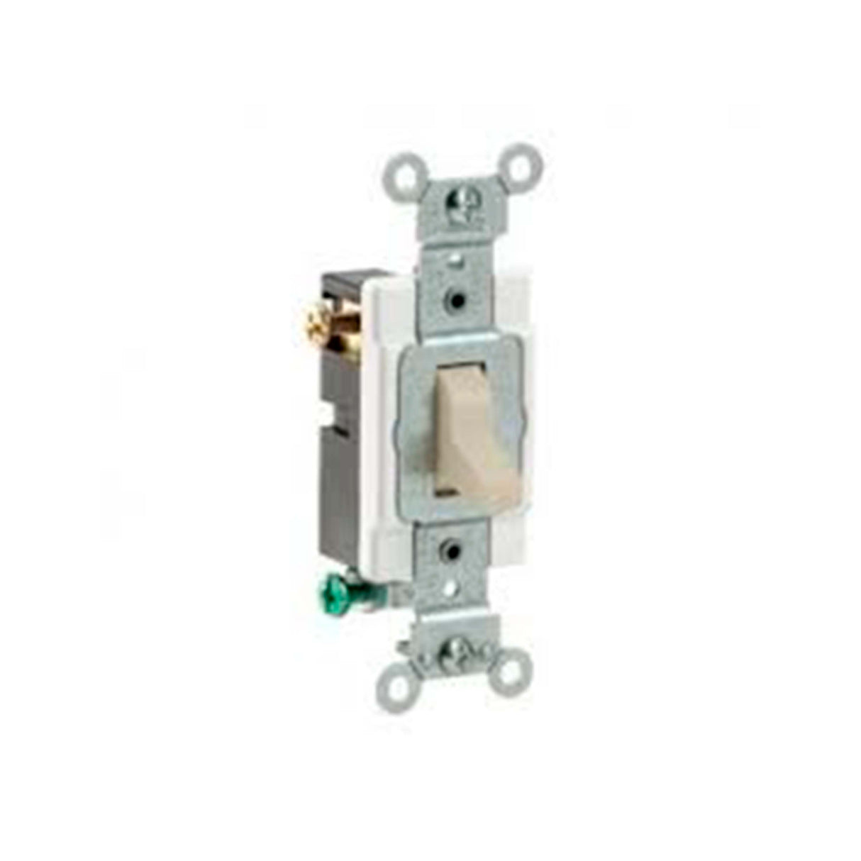 APAGADOR PALANCA 3 VIAS 15A. 120/277V. MARFIL CS315-02I LEVITON *** OFRECER 46003 ***