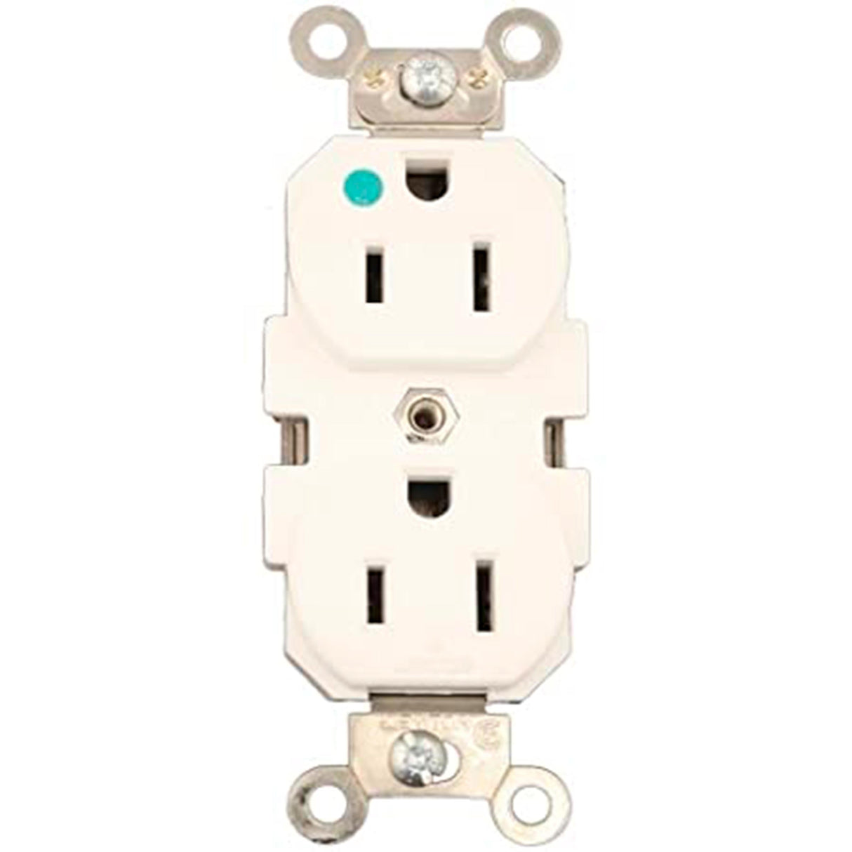 CONTACTO DUPLEX GRADO HOSPITAL MARFIL 15A/125V. 08200-00I LEVITON
