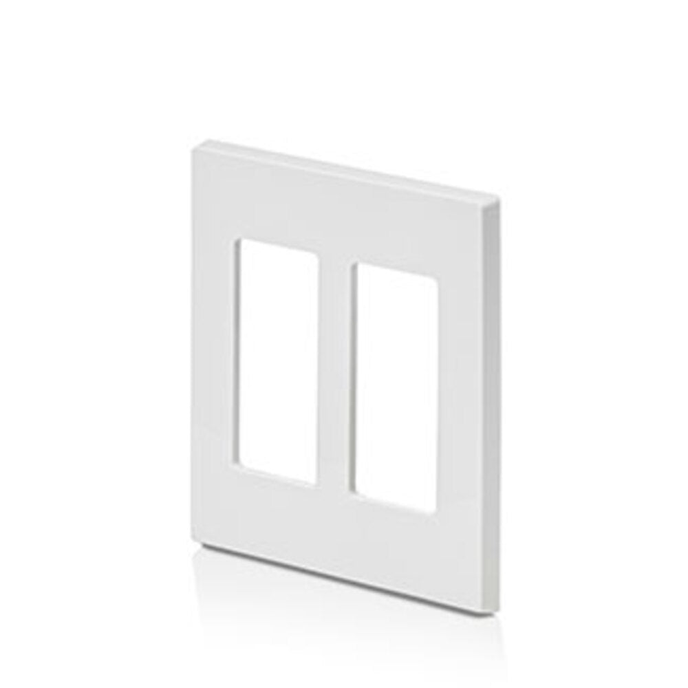 PLACA DECORA PLUS 2 UNIDADES BLANCA 80309-0SW LEVITON
