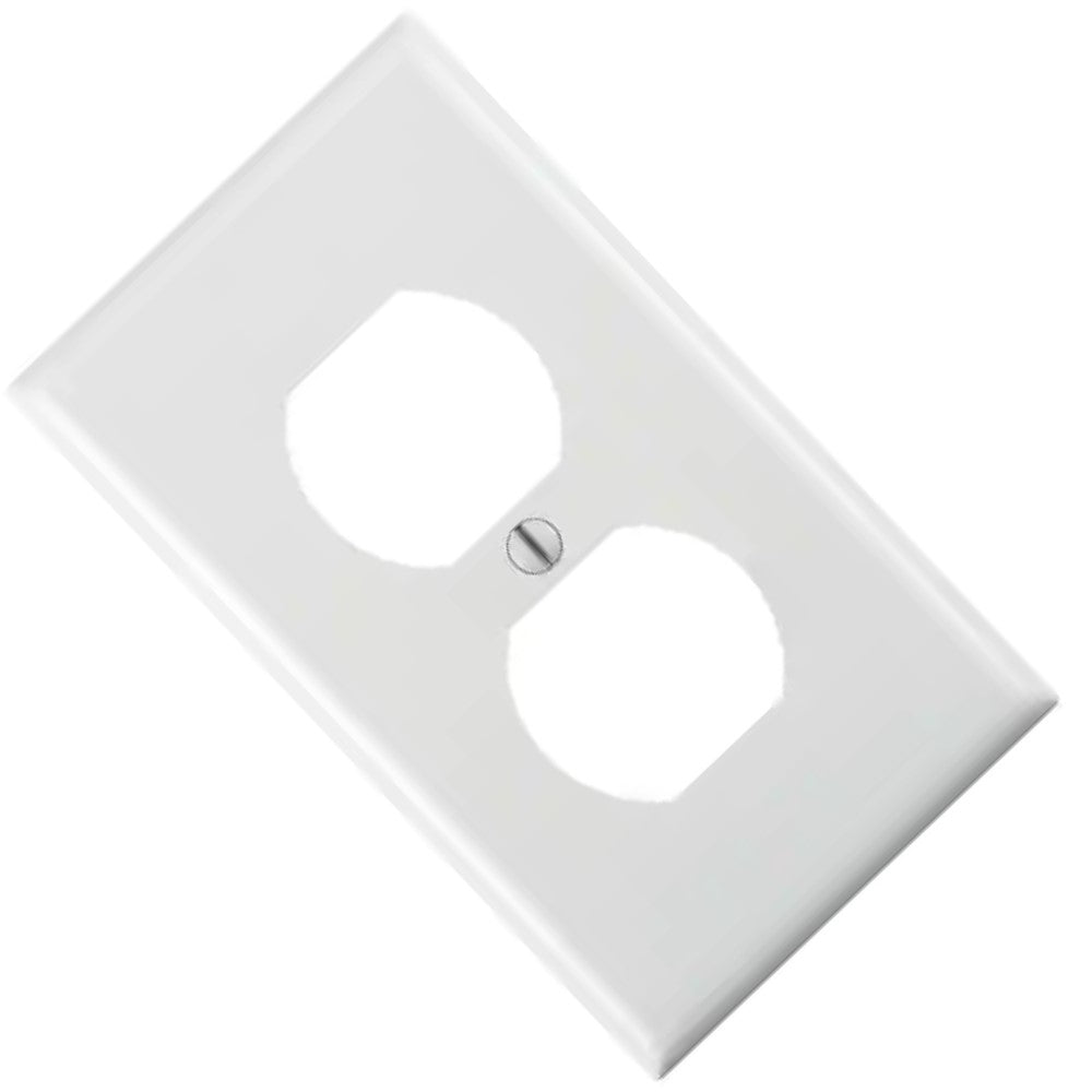 PLACA NYLON P/CONT. DUPLEX BLANCO 80703-00W LEVITON *** OFRECER SE-2132B ***