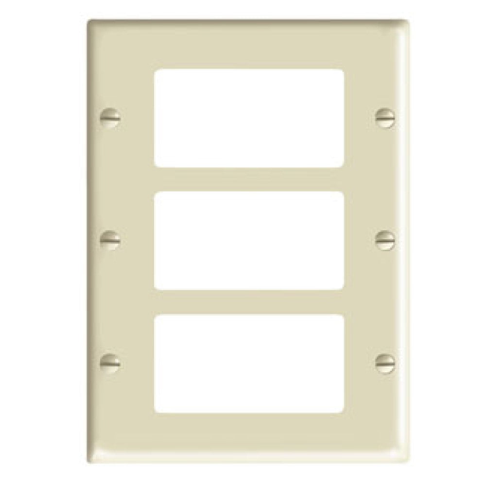 PLACA DECORA 3 UNIDADES UREA MARFIL 80411-00I LEVITON