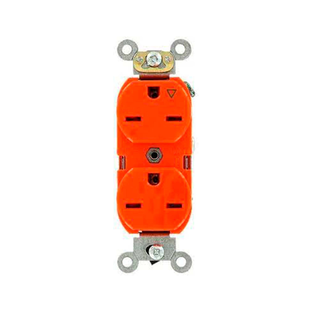 CONTACTO DUPLEX CHINO IND. TIERRA AISLADA 15A/220V. 05662-0IG LEVITON