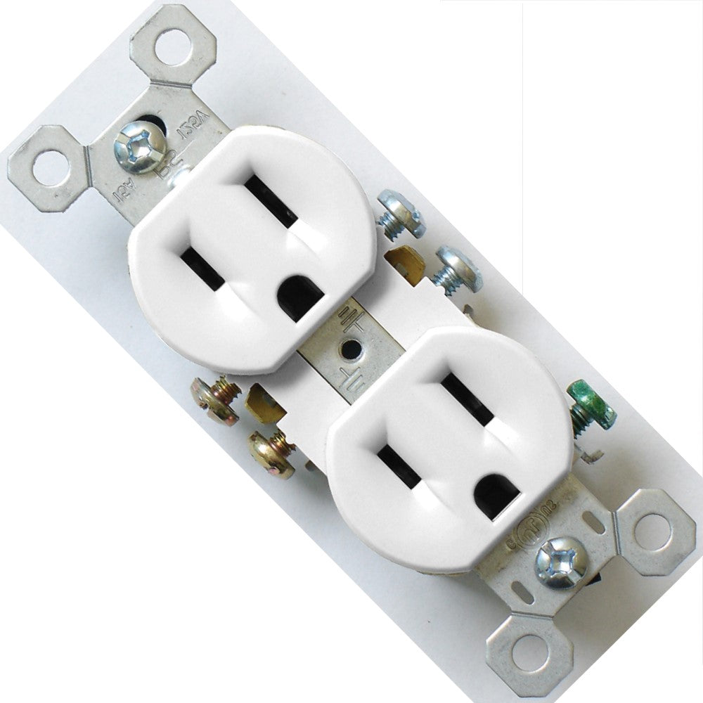 CONTACTO DUPLEX POLAR.BCO. 3232-W LEGRAND *** OFRECER LEV156 ***