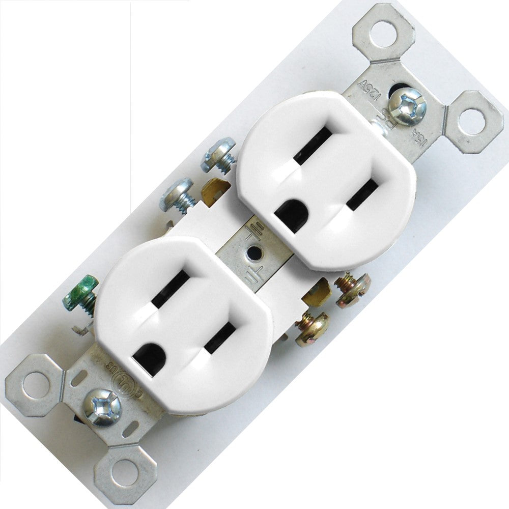 CONTACTO DUPLEX POLAR.BCO. 3232-W LEGRAND *** OFRECER LEV156 ***