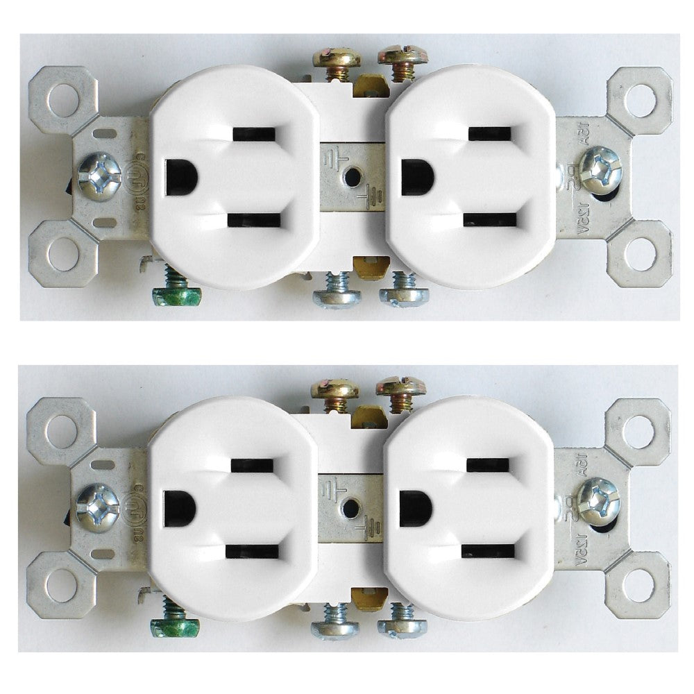 CONTACTO DUPLEX POLAR.BCO. 3232-W LEGRAND *** OFRECER LEV156 ***