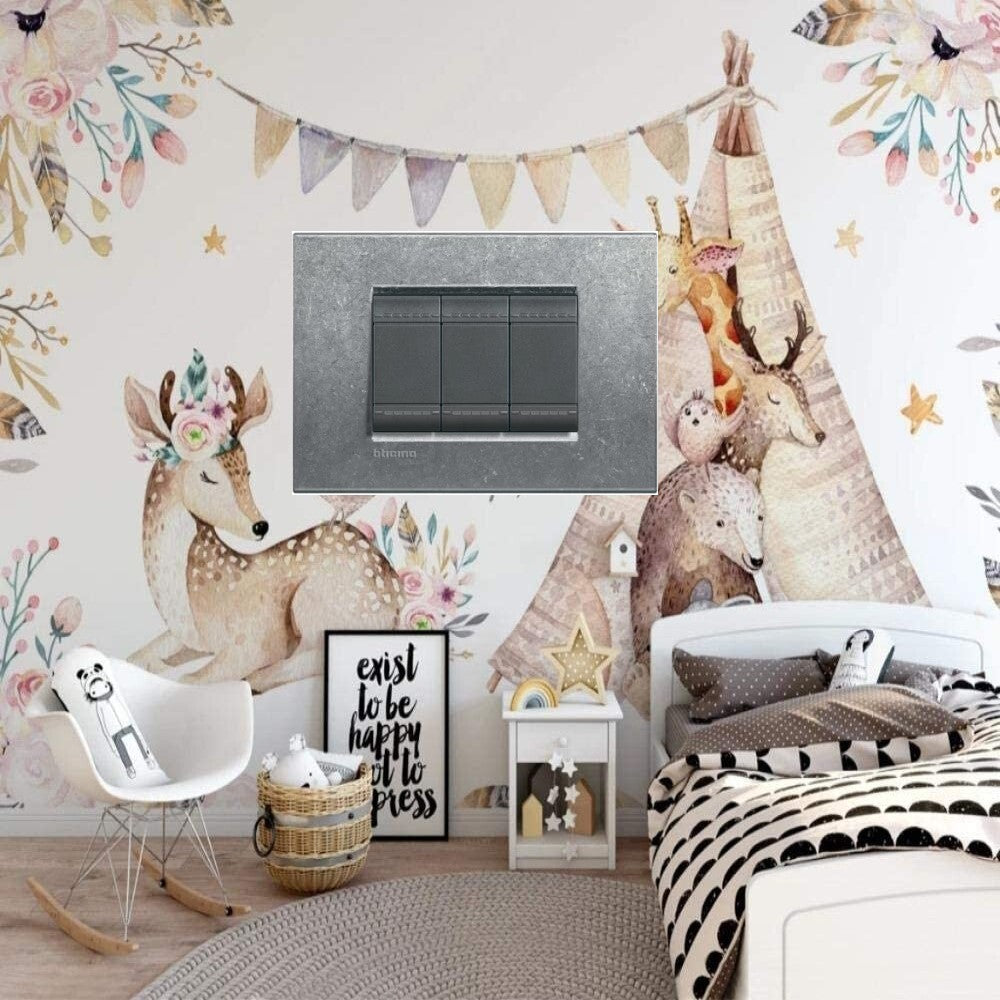 PLACA RECTANGULAR COLOR NATIVE 3 MOD. LNA4803NA LIVING Y LIGHT