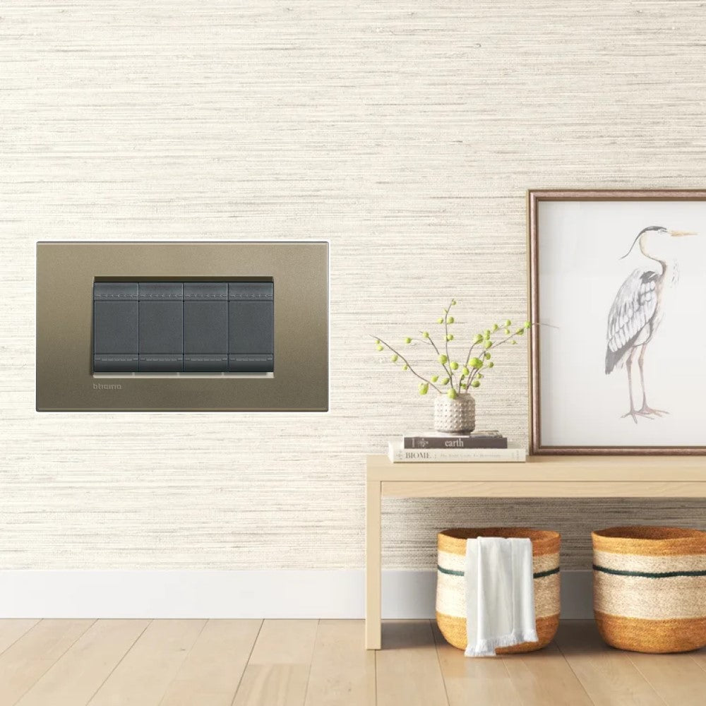 PLACA RECTANGULAR COLOR SQUARE 4 MOD. LNA4804SQ LIVING Y LIGHT