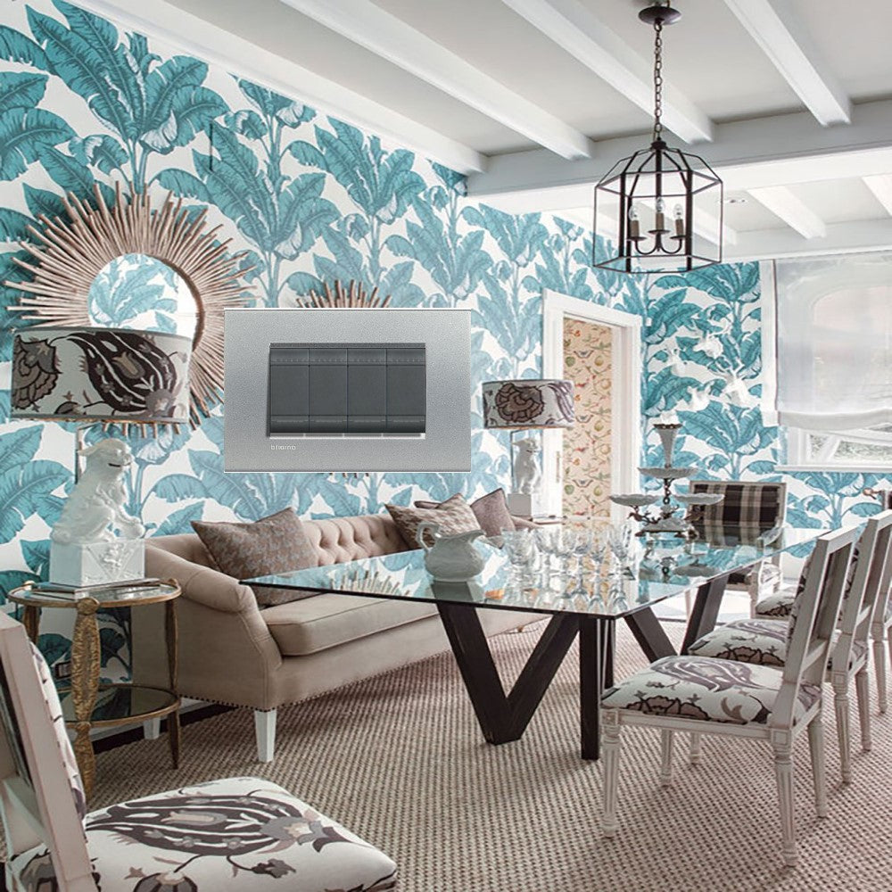 PLACA RECTANGULAR COLOR TECH 4 MOD. LNA4804TE LIVING Y LIGHT