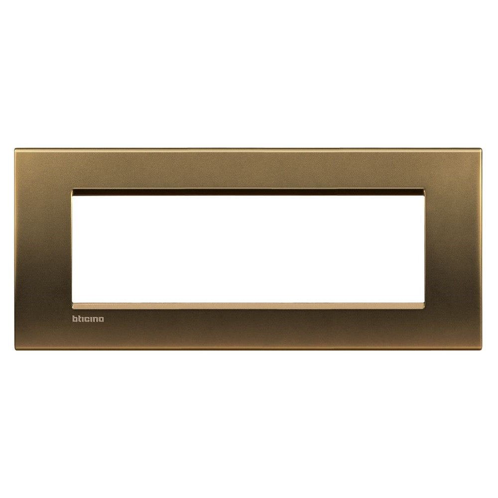 PLACA RECTANGULAR COLOR BRONCE 7 MOD. LNA4807BZ LIVING Y LIGHT