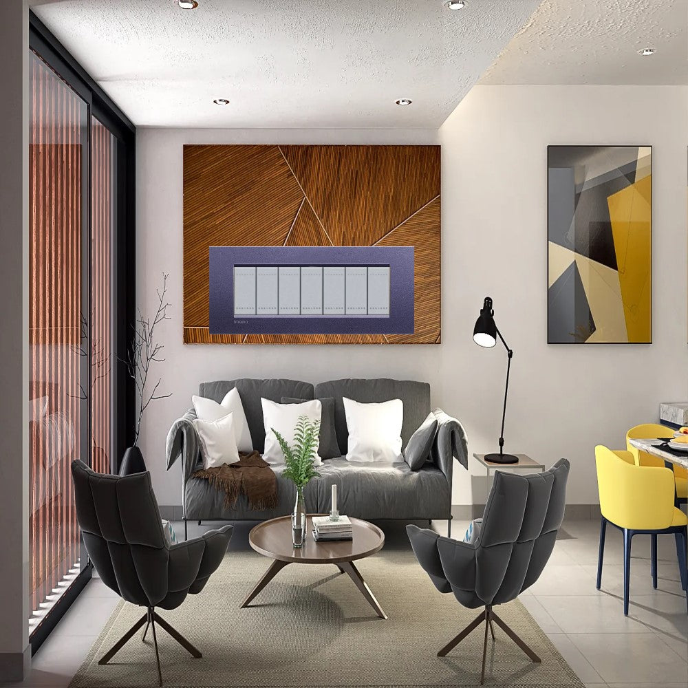 PLACA RECTANGULAR COLOR CLUB 7 MOD. LNA4807CB LIVING Y LIGHT