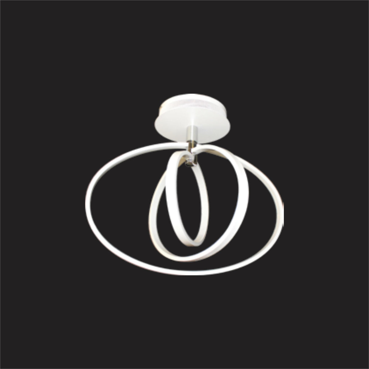 LUMINARIA 3 AROS A TECHO 60W 4500K 110-220V LU-MO-PLANE-C