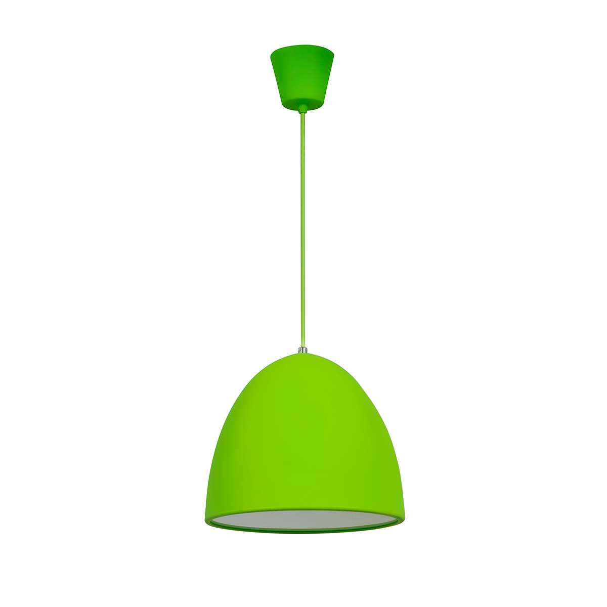 LUMINARIO COLGANTE PARA TECHO COLOR VERDE 125V E27 IP20 60W MCA LUZIRE