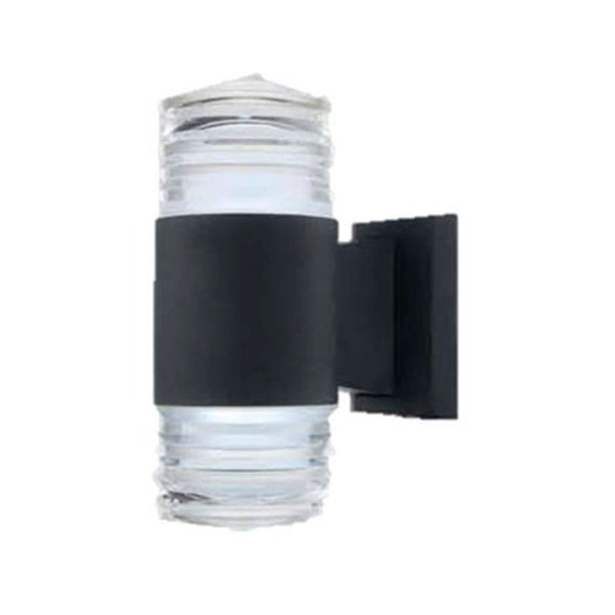 ARBOTANTE EXTERIOR 2 LUCES 2X7W 6000K FORMA DE ACORDEON LUZ VIC