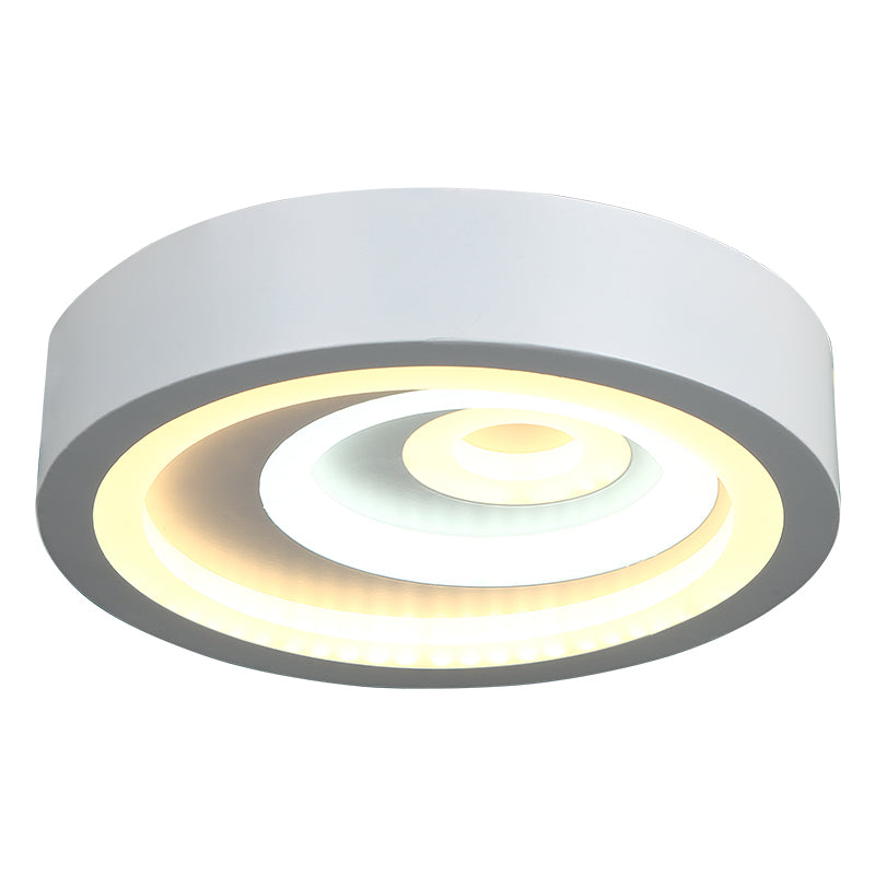 PLAFON BLANCO REDONDO LED 28W 3 CAMBIOS DE LUZ