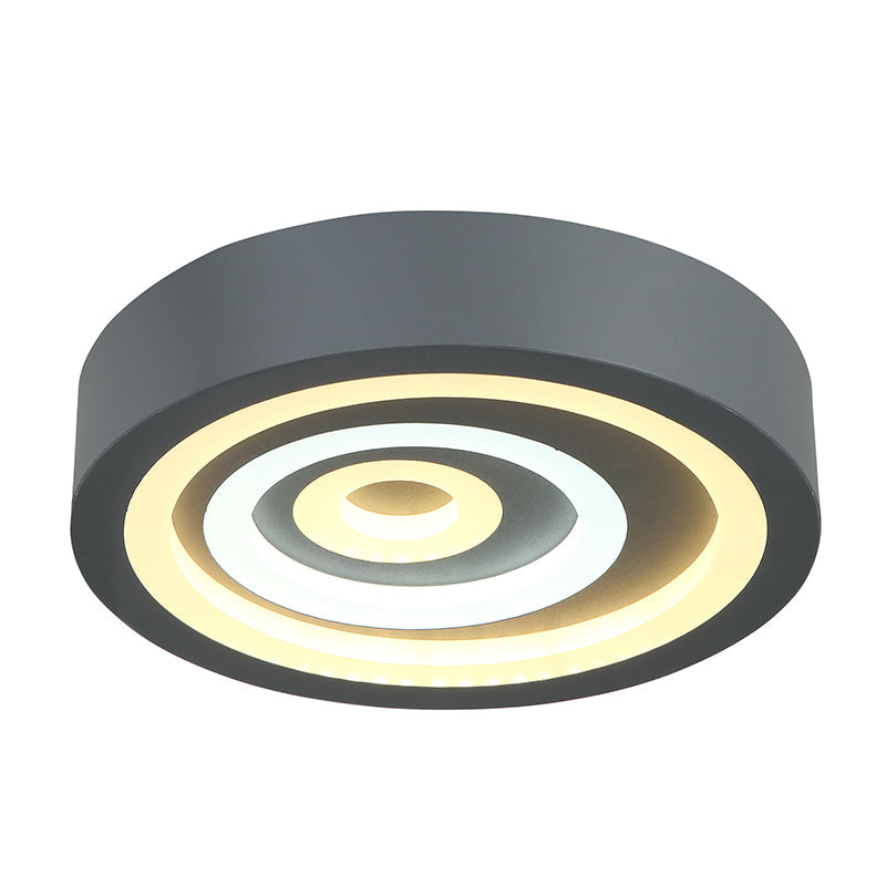 PLAFON LED REDONDO GRIS 28W C/3 CAMBIOS DE LUZ