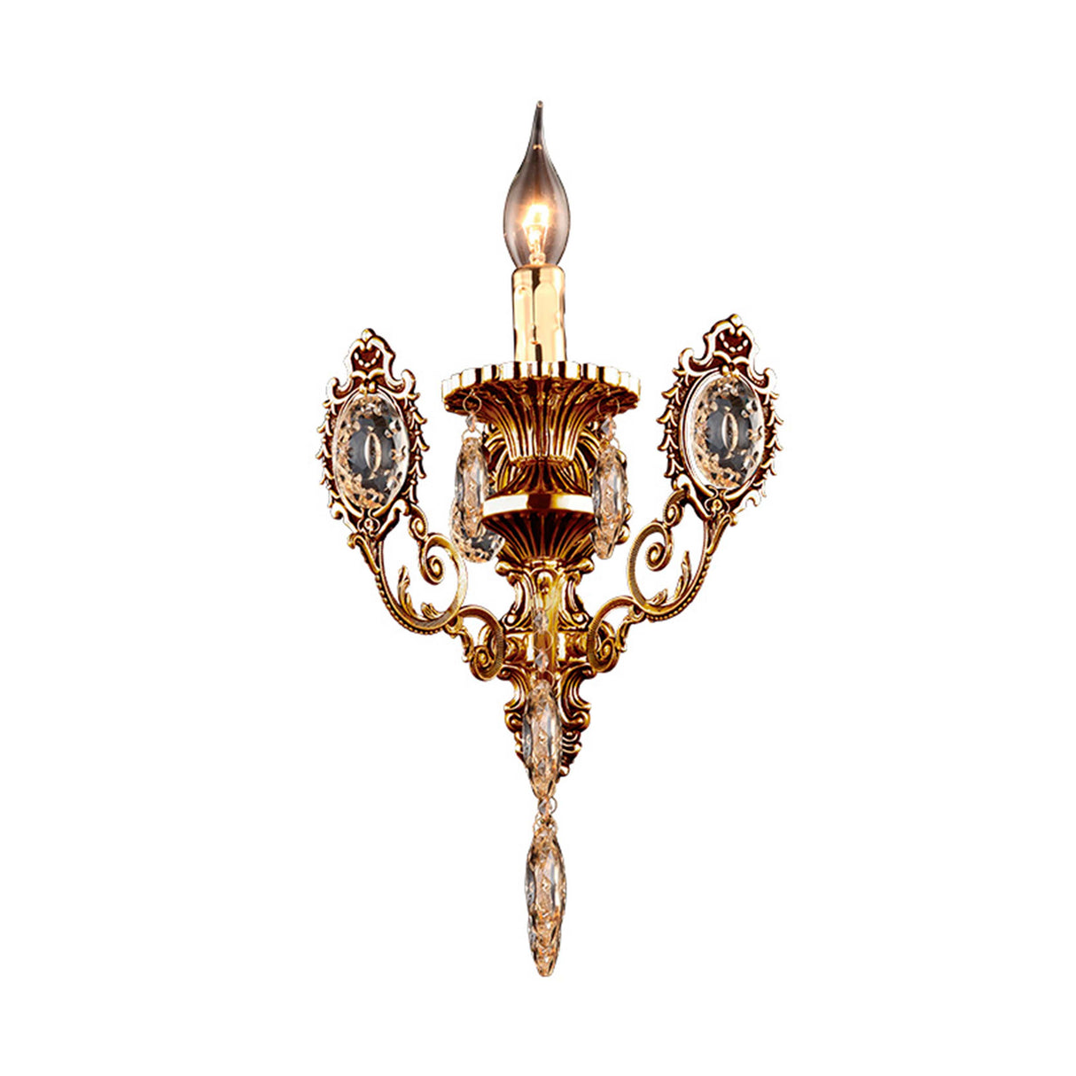 ARBOTANTE DORADO MARIA TERESA E14 (NO INCLUIDO) LUZ-VIC