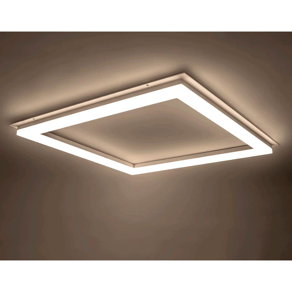 LUMINARIO TIPO MARCO EMPOTRAR COLGAR LED BLANCO 36W BLANCO CALIDO/BLANCO NEUTRO 120 COMPATIBLE CON PANEL PLAFON RETICULAR 85-265V IP20 ILUMILEDS