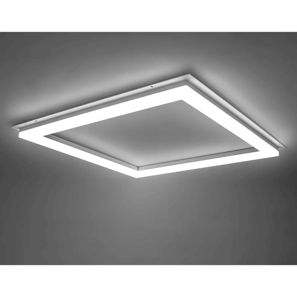 LUMINARIO TIPO MARCO EMPOTRAR COLGAR LED BLANCO 36W BLANCO CALIDO/BLANCO NEUTRO 120 COMPATIBLE CON PANEL PLAFON RETICULAR 85-265V IP20 ILUMILEDS