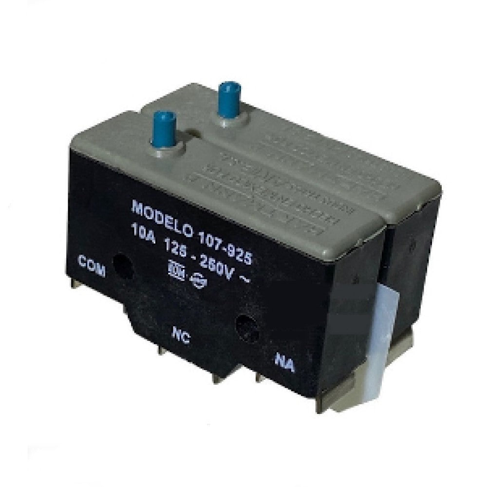 MICROINT. 10A 125-250VCA 1/4HP 125VCA 0.5A 125VCD 107-925