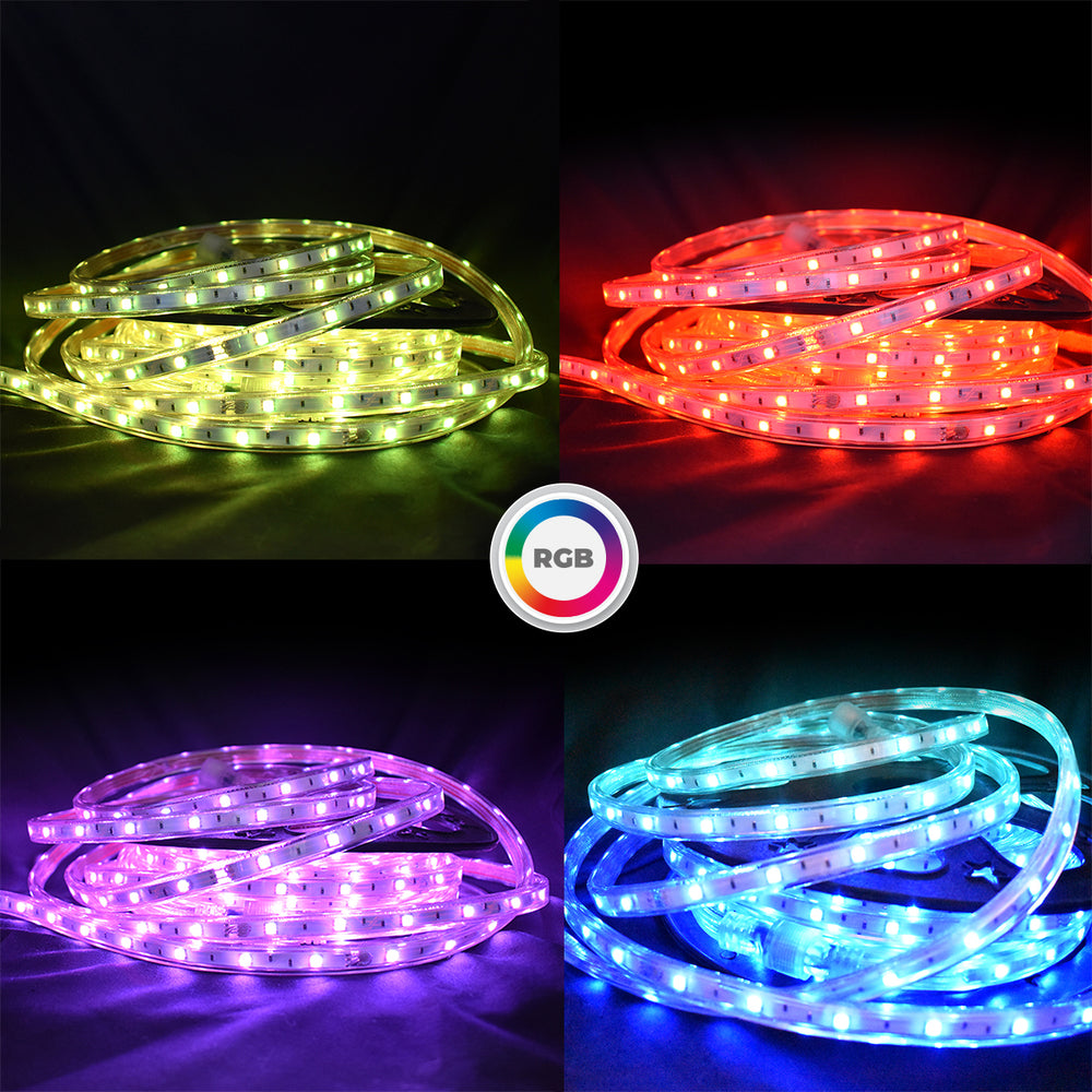 MANGUERA ALTO VOLTAJE RGB DE 10 METROS MCA TECNOLITE