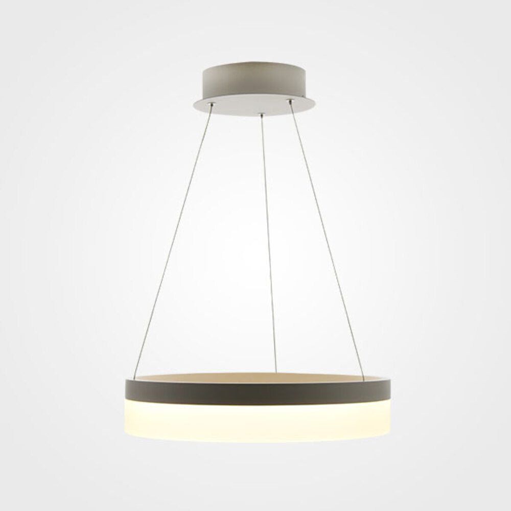 LUM COLGANTE LED INTEGRADO 24W 1920LM BASE AL CUERPO METAL A3 DIFUSOR ACRILICO 3000K-6000K