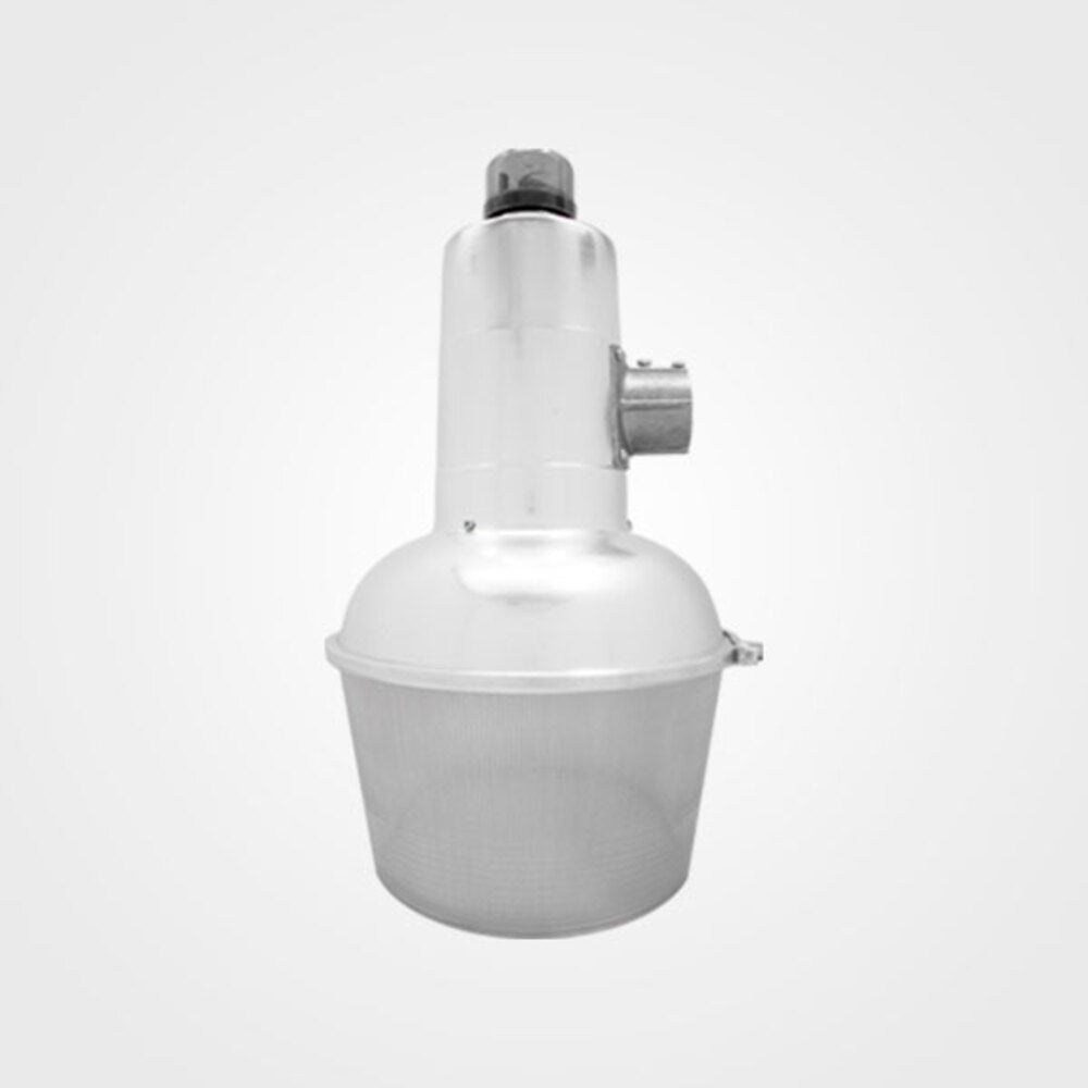 LUMINARIA SUBURBANA BALASTRO ALUMINIO ANODIZADO CON BASE PARA FOTOCELDA BASE E26 127-220V SIN FOCO