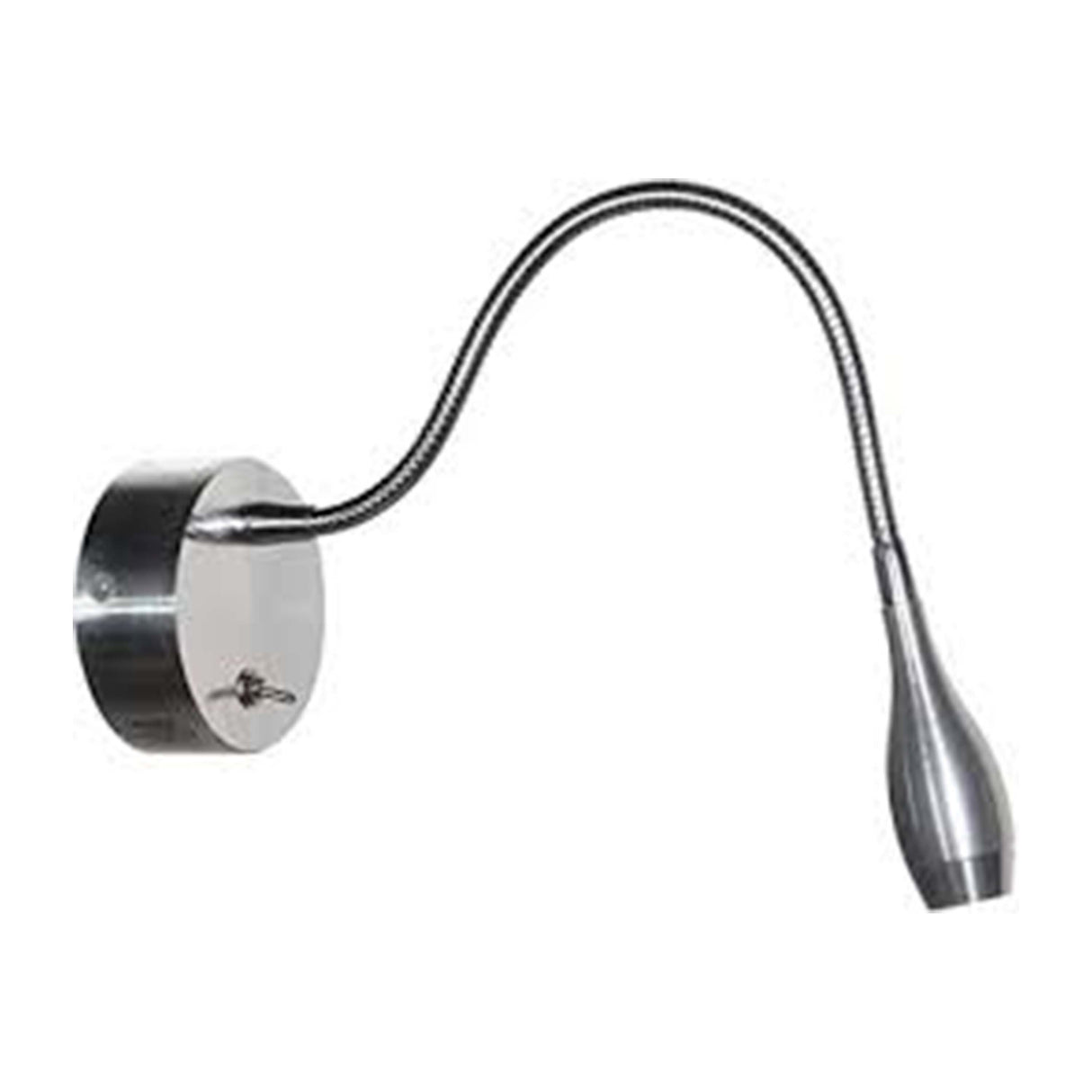 LUMINARIO DE PAREDLED INTEGRADO 3W PARA LECTURA ACENTUAR CUADROS ESPEJOS O LUZ INDIRECTA INCLUYE APAGADOR ALUMINIO SOPORTE FLEXIBLE Y DIRIGIBLE 30 CM