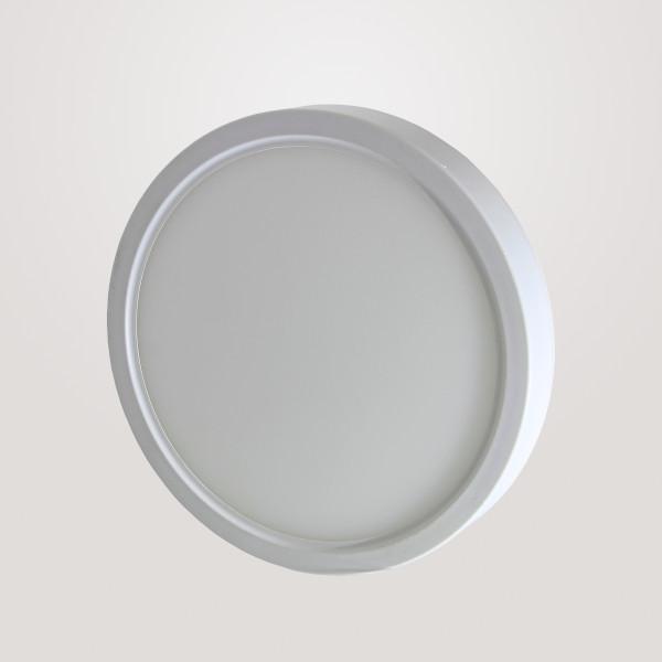 LUMINARIO DE TECHO LED PCB INTEGRADO20 W  1600 LM 100-265 V IP44ALUMINIO + DIFUSOR DE ACRILICO CON BASE DESMONTABLE  22.5 CM X H4 CM(MX-PF8207/LED60) ***SIN T.E.***