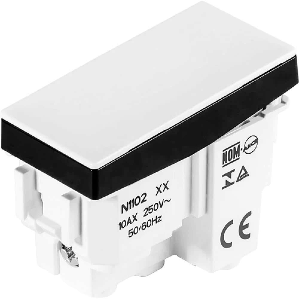 APAGADOR ESCALERA PILOTO BICOLOR UNNO