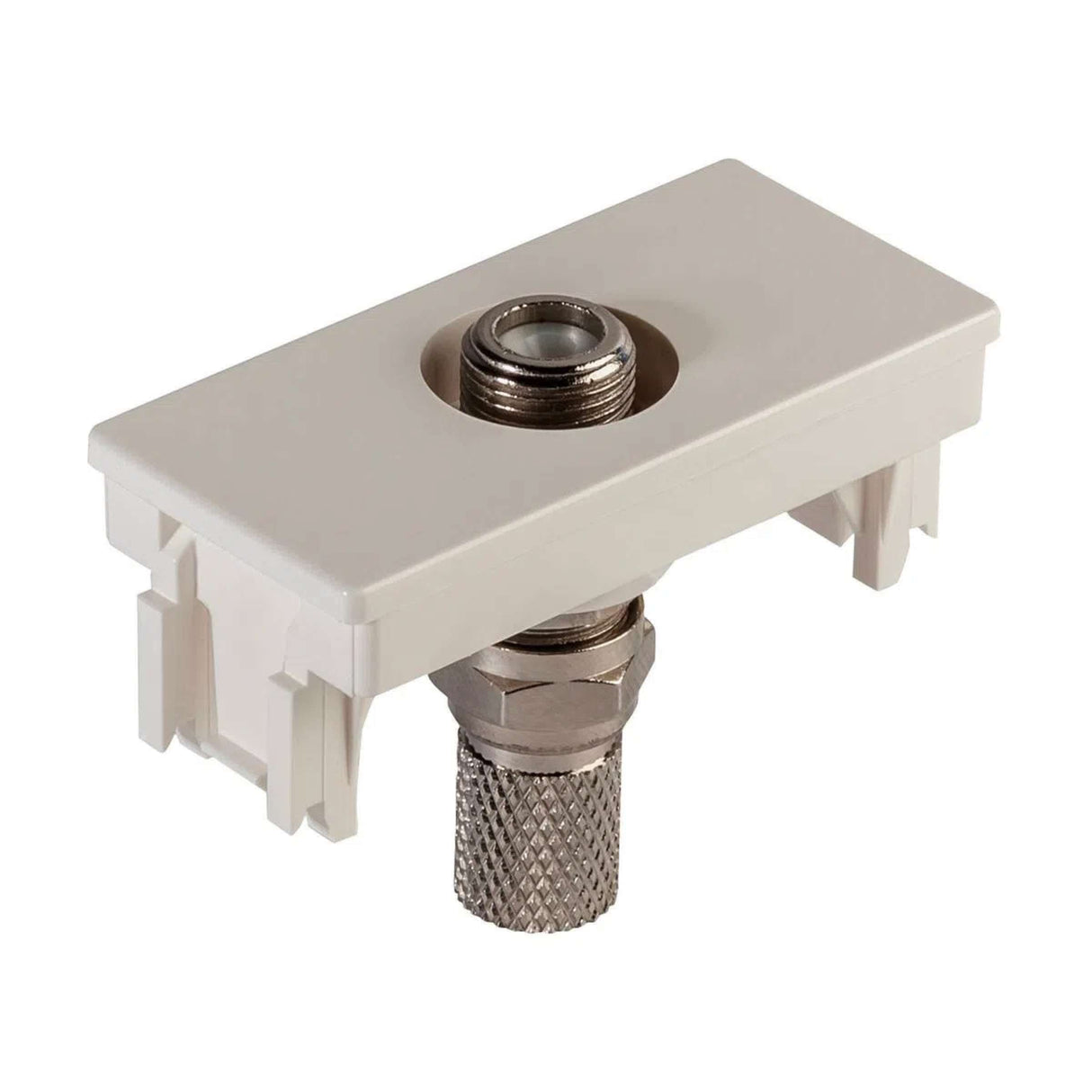 TOMA COAXIAL DE TV ESTEVEZ UNNO BLANCO