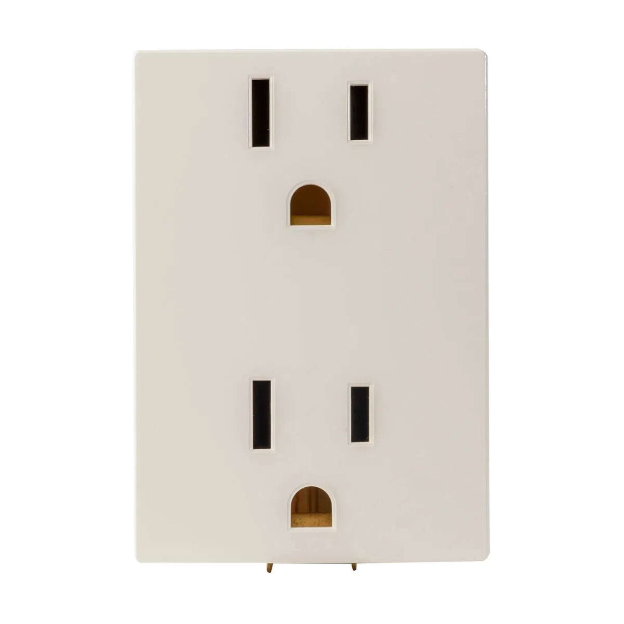 CONTACTO DÚPLEX ESTEVEZ UNNO 2 POLOS CON TIERRA 3 MÓDULOS BLANCO