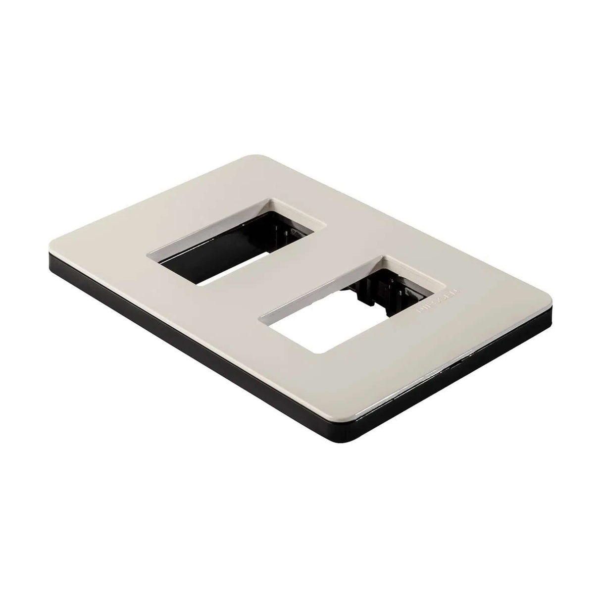 PLACA ESTEVEZ UNNO 2 MÓDULOS BICOLOR