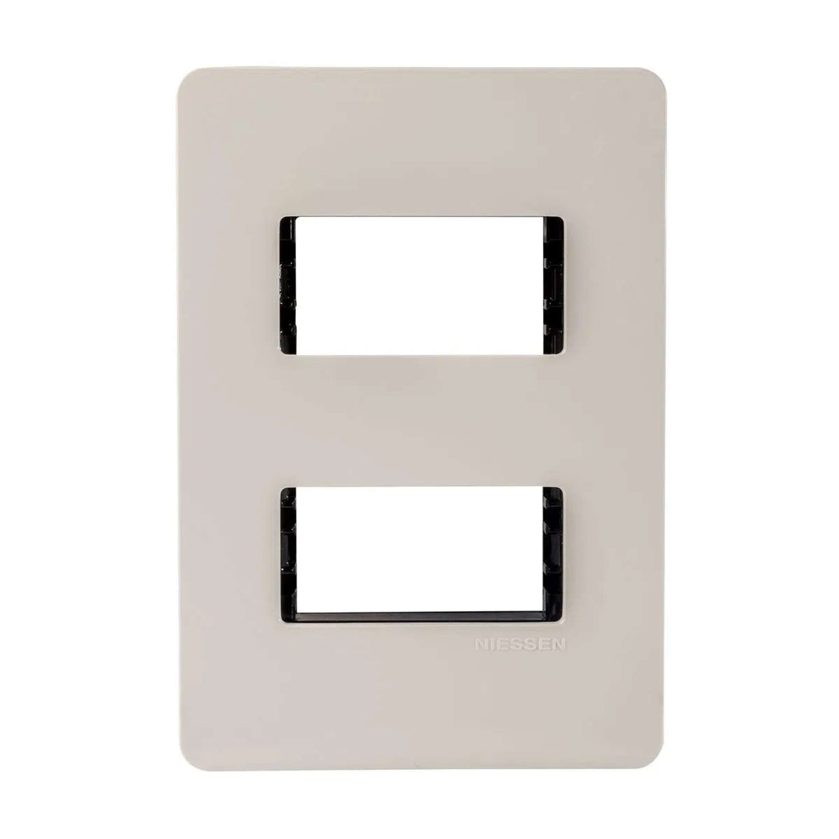 PLACA ESTEVEZ UNNO 2 MÓDULOS BICOLOR