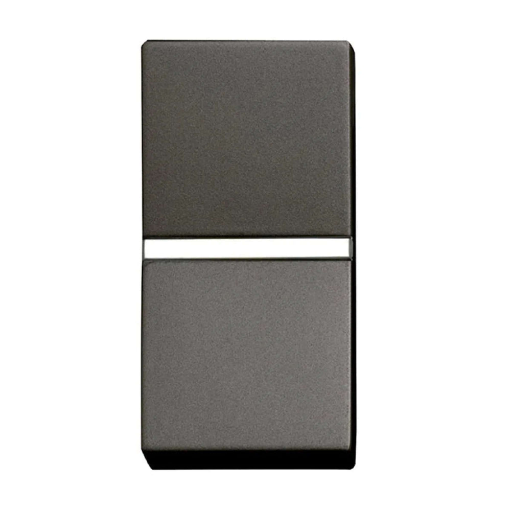 APAGADOR 4 VÍAS ESTEVEZ ZENIT 1 MÓDULO ANTRACITA