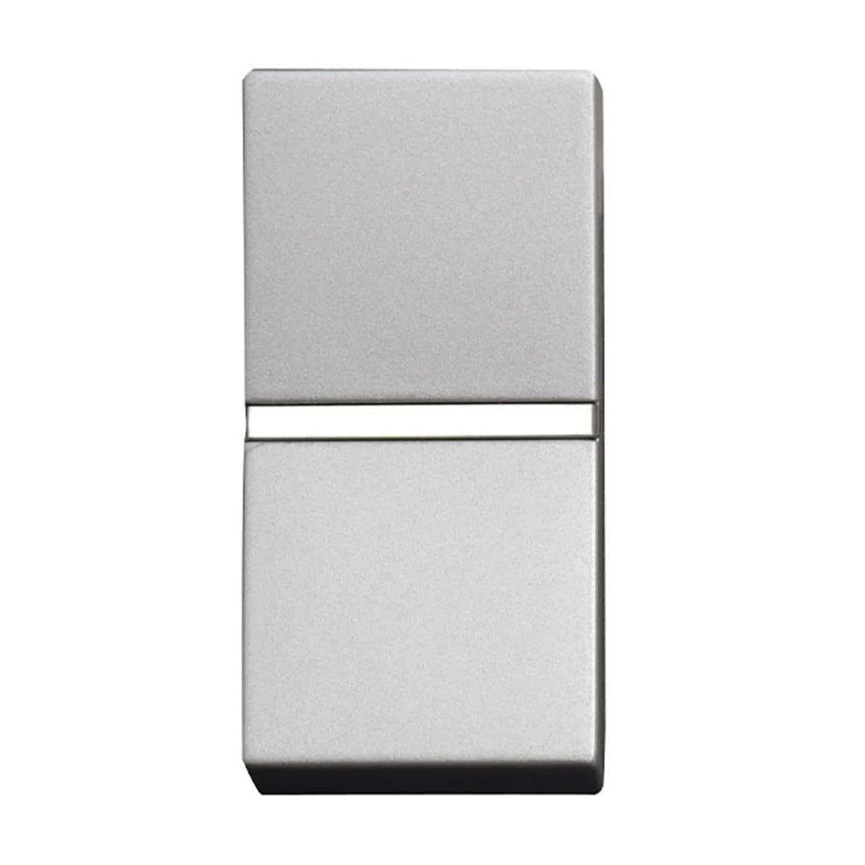 APAGADOR 4 VÍAS ESTEVEZ ZENIT 1 MÓDULO PLATA