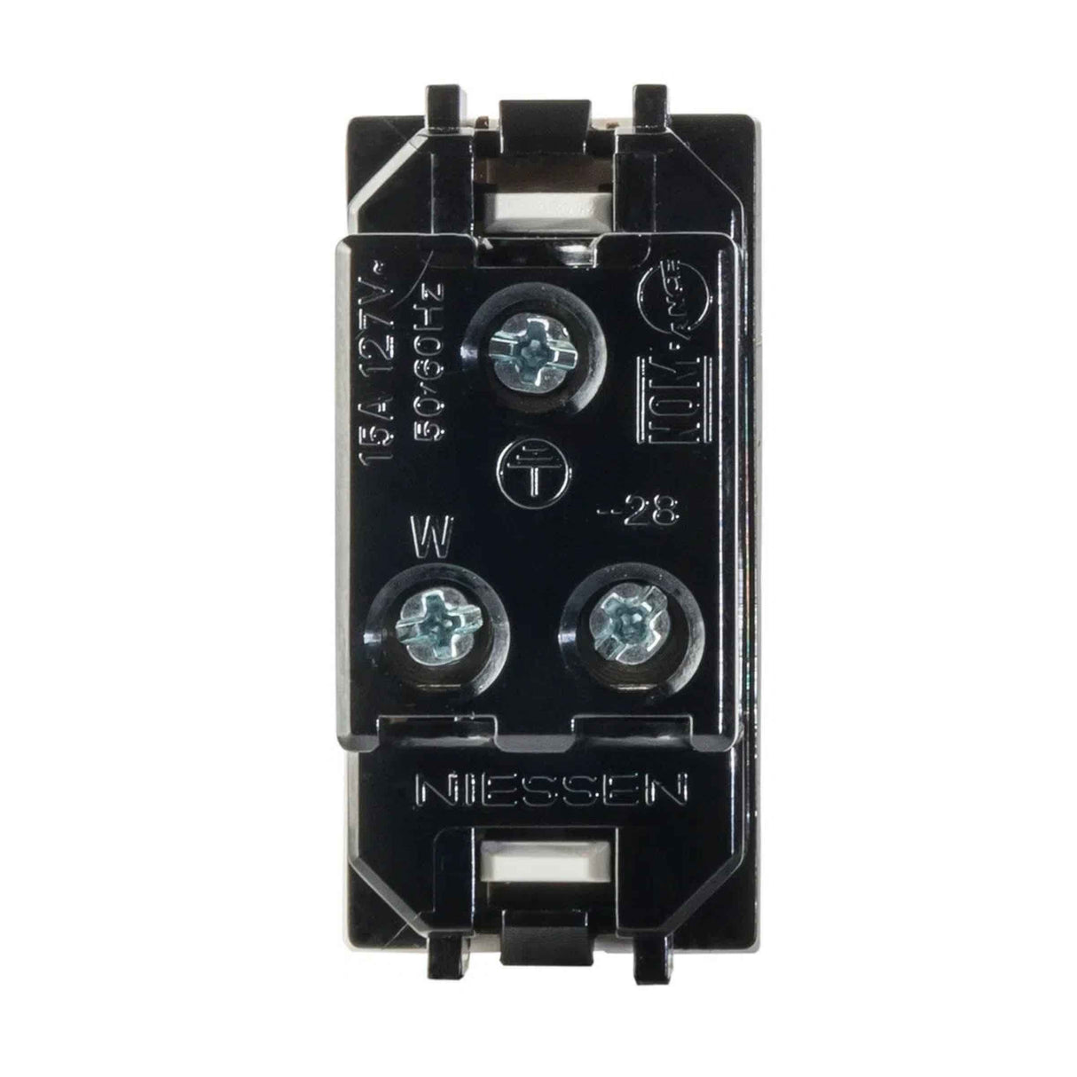 CONTACTO ESTEVEZ ZENIT 2 POLOS CON TIERRA 1 MÓDULO ANTRACITA