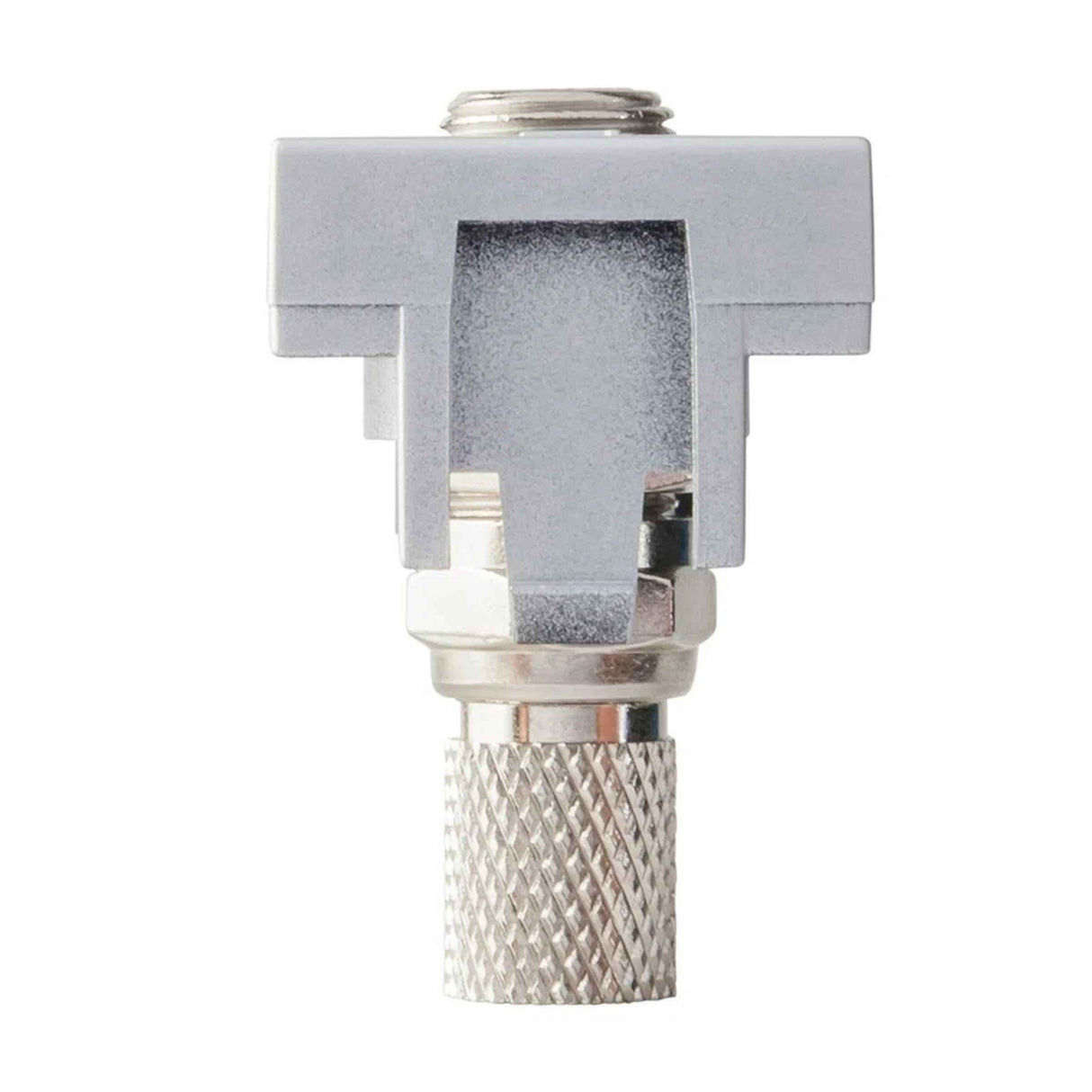 TOMA COAXIAL DE TV ESTEVEZ ZENIT 1 MÓDULO PLATA