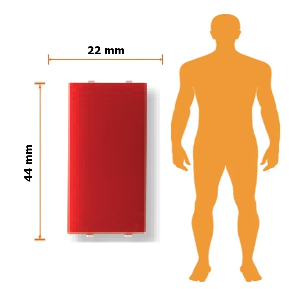 PILOTO SEÑALIZADOR LED ROJO 1 MODULO NIESSEN ZENIT