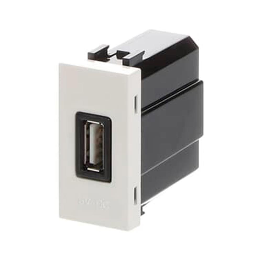 TOMA CARGADOR USB BCO 2A 5V 1 MOD ZENIT NIESSEN