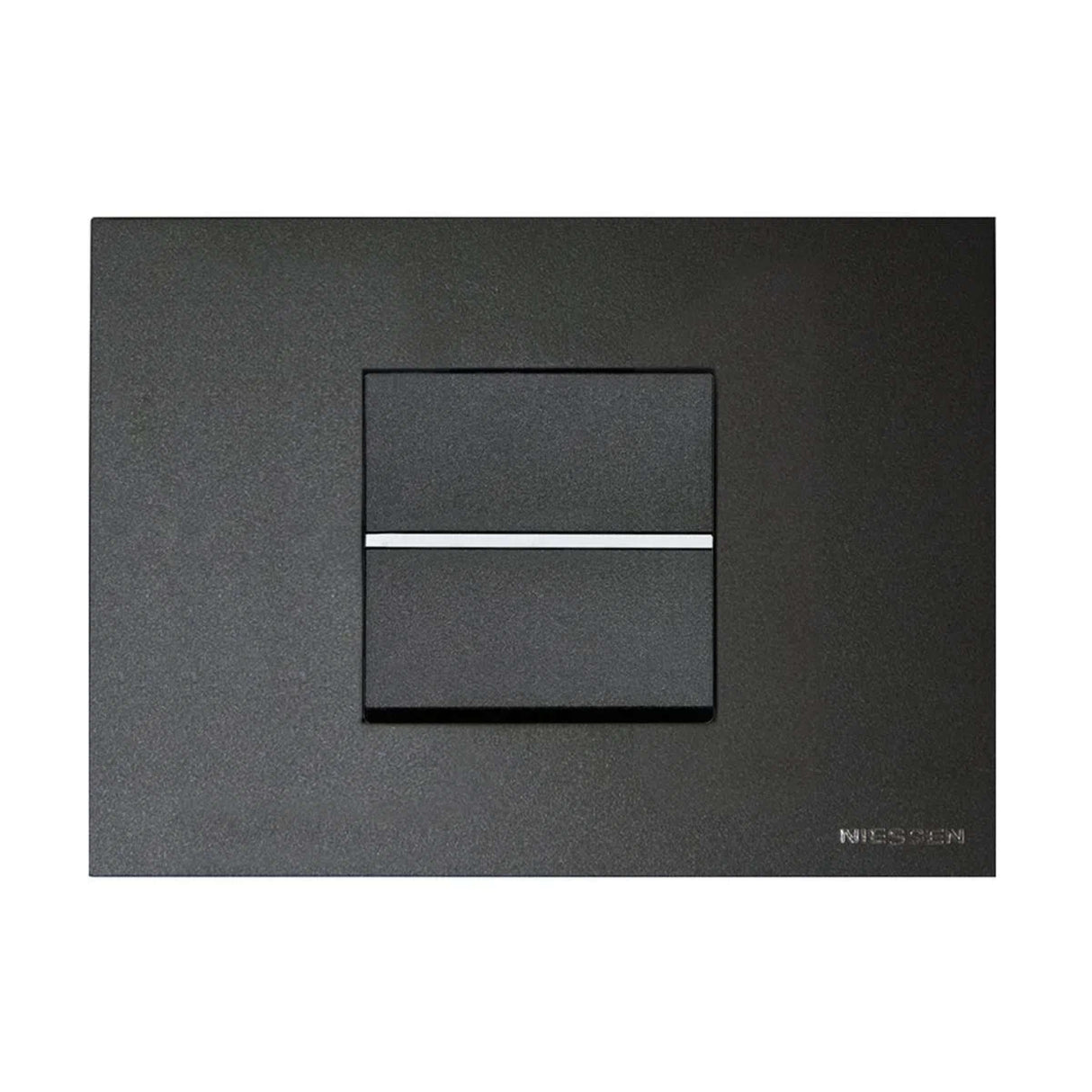 APAGADOR SENCILLO ESTEVEZ ZENIT 2 MÓDULOS ANTRACITA