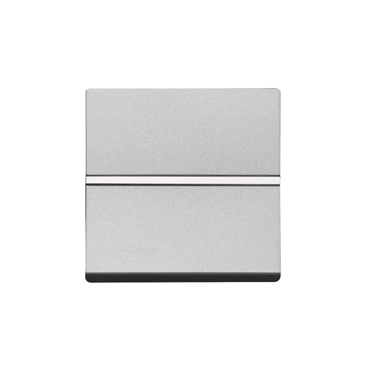 APAGADOR ESCALERA ESTEVEZ ZENIT 2 MÓDULOS PLATA