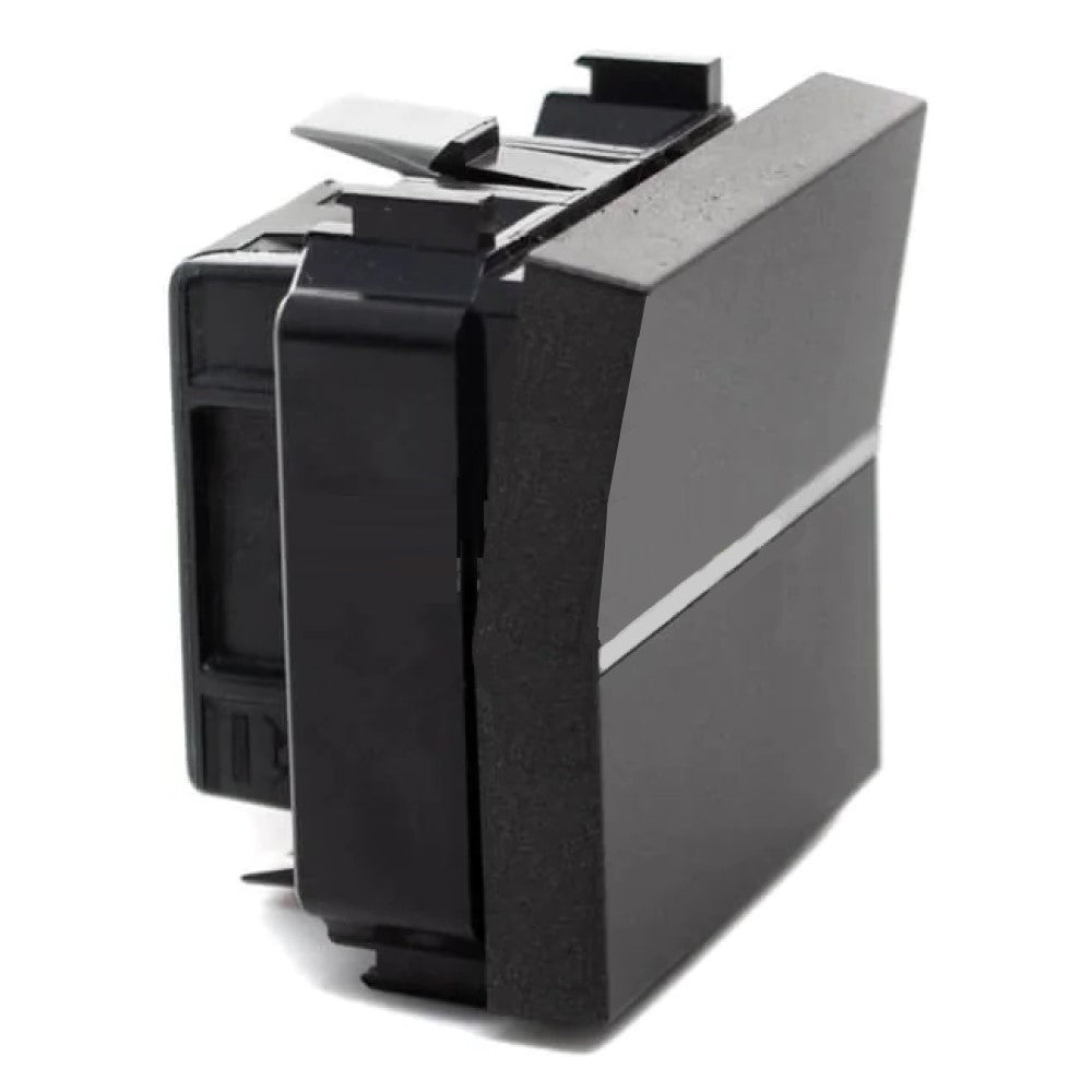 APAGADOR DE ESCALERA ESTEVEZ ZENIT 2 MÓDULOS ANTRACITA