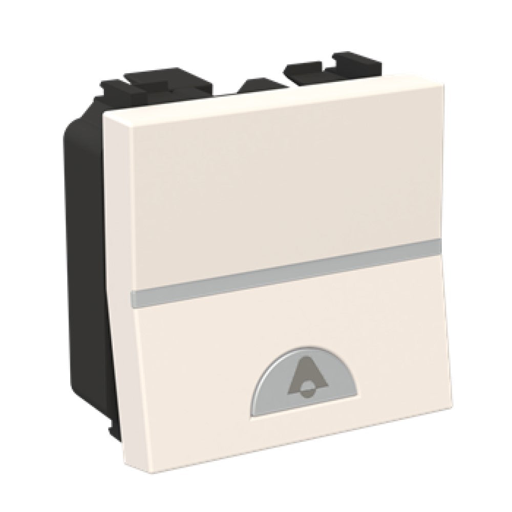 BOTON TIMBRE CAMPANA DE 2 MOD. BLANCO MCA ESTEVEZ