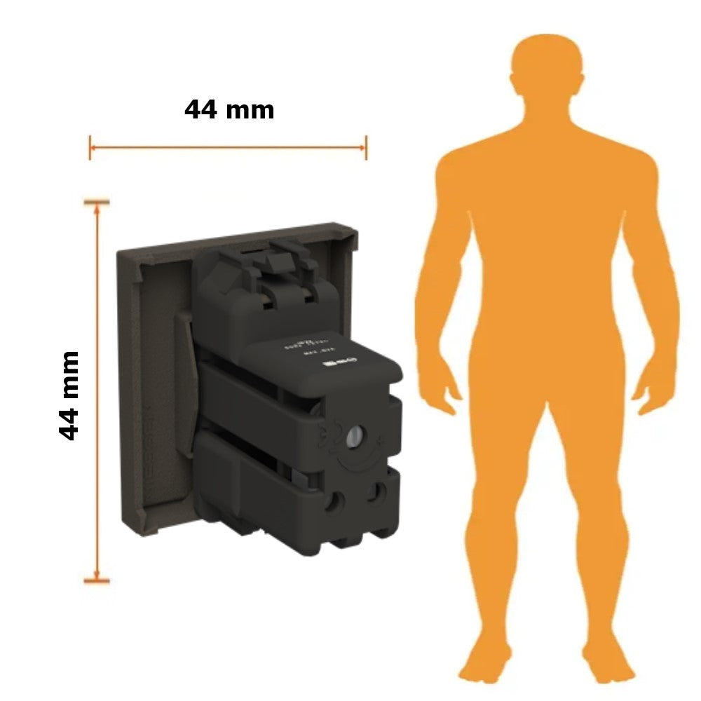 ZUMBADOR ESTEVEZ ZENIT 2 MÓDULOS ANTRACITA