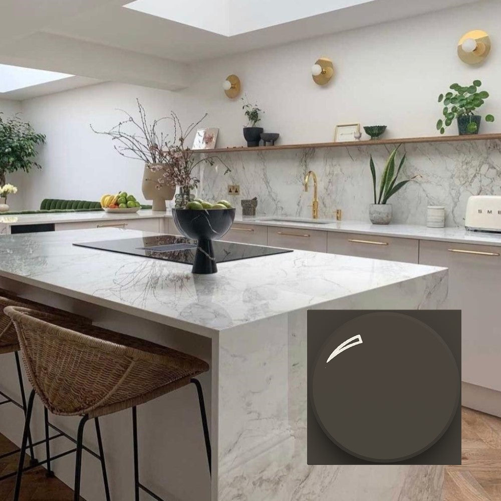 DIMMER GIRATORIO LED 2 MOD. ANTRACITA 50W ESTEVEZ ***HAE2025***